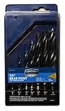 Century 37200 Brad Point Wood Drill Bit Set, 7-Piece by Century Drill & Tool