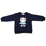 【SiShuNon/シシュノン】定番クマトレーナー 90 4 ネイビー