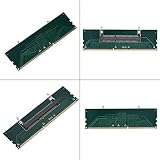 ddr3 アダプター、Sodimm - Dimm アダプター Ddr4 変換カード プラスチック メタル グリーン ラップトップ メモリー - デスクトップ メモリー インターフェイス 転送 カード 200-240P 変換 アダプター カード