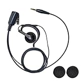 BLUE CENTURY トランシーバー対応 耳に入れないオープンイヤー型イヤホンマイクC025 【 BC-20 Chanty ・ BC-21 ・ BC-22DEMY (VOX使用不可) 対応】 予備イヤーパッド付属付 (オープンイヤー型【C025】)