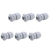 URBESTホワイト20個pg7 3 – 6.5 MMケーブル防水プラスチック腺の電気アプライアンス