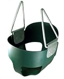 (Green) - Swing Baby Toddler S-26R Full Bucket Seat Swing (no Rope or Chain), GREEN