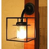 照明器具 屋外 門柱灯 防雨型 アイアン クリスタル SR1-CM