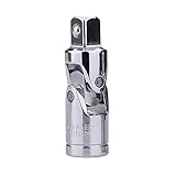 Lifepartner ユニバーサルジョイント 差込角 6.35mm 9.5mm 12.7mm クロームバナジウム鋼 (12.7mm)
