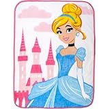 Disney BabyプリンセスシンデレラFrenchファイバーPlush Blanket
