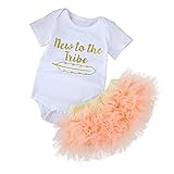 Lutents ベビー服 ロンパース カバーオール 二点セット 半袖 スカート 可愛い 女の子 カジュアル 快適 着心地良い 歩行服 パジャマ 新生児 出産祝いプレゼント