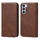 nubia S 5G A403ZT ケース 手帳型 ヌビア S 5G 手帳ケース nubiaS5g 手帳 スマホケース ヌビアS5G 手帳型カバー nubiaS 携帯カバー nubiaS5gケース ヌビアS5Gケース A403ZTケース 適用 【BonwFzin】 PU レザー ベルトなし マグネット フリップ カードケース カード収納 カード入れ スタンド 落ち着いた色 レトロ ダークブラウン