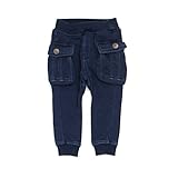 BREEZE(ブリーズ) カーゴシャギーパンツ_裏シャギー 10分丈　デニム　110cm 子供服