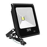 Meikee 50w LED投光器 150w高圧ナトリウムランプの代替品 昼白色 6000K IP66防水仕様 投光機 フラッドライト 看板灯 作業灯 省エネ