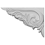 Ekena Millwork SB08X05TY-L 8 3/8-Inch W by 5 7/8-Inch H by 5/8-Inch D Tyrone Stair Bracket, Left [並行