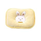 YideaHomeソフトホットコットンベルベットニューボーン赤ちゃんアンチロール枕防ぐ 平らな頭スリーピングポジショナーかわいい