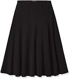 (ウーマンプラス)WOMANPLUS マタニティ ミモレ丈フレアスカート (SM ブラック)