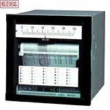 佐藤計量器 電子式記録計(ハイブリッドレコーダー 180mm幅)SKR-M18-12(12打点式)※メーカー直送品 8097-XX
