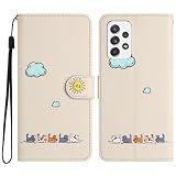 Case for 電話カバーGalaxy ギャラクシーA53 5G対応 SCG15 SC-53C ケース 手帳型 おしゃれなストラップ付き キラキラ (KKGO) 保護ケース カードポケット付き 財布型 横置きスタンド機能付き マグネット式 全面保護 (A2-グリーン 緑, Galaxy A53（SCG15/SC-53C ）)