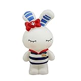 Lovelyウサギの保存のPiggy Bank Money Coin BankホームDecor Ornaments Girl