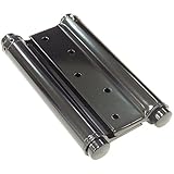 クマモト 鉄(黒塗) 自由丁番 両開 153mm K-25W-153