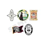 『龍が如く８外伝 Pirates in Hawaii』ALOHA BEER ステッカー5枚セット