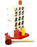 Bloomby Hammer Play Time Pounding Wooden Educational Toys (Learning Developmental Toy for Baby Toddl
