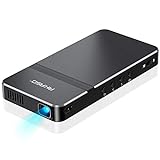AKASO モバイルプロジェクター 小型 ミニ DLP 1080P対応 WIFI接続 台形補正±30° 1400lm USB/HDIM/TF