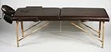 マッサージベッド W92ｘD214xH62～88（ｃｍ） ブラウン