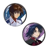 機動戦士ガンダムSEED DESTINY ペア缶バッジ キラ・ヤマト＆アスラン・ザラ