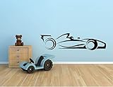 [メイドバイG&B]Made by G&B Vinyl Decals RACE CAR INDY CAR F1 RACING NASCAR VINYL WALL DECAL STICKER KIDS 