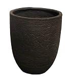 グリーンポット ビアス アルトエッグ ブラック 31×36.5cm EB-PL239031BM