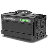 ALLPOWERS ポータブル電源 288Wh 78000mAh 家庭用蓄電池 小型発電機 USB AC DC 出力対応 正弦波 携帯便利 停電 防災 キャンプ 緊急電源 日本語取扱説明書付き