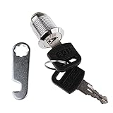 Flameer 安全　錠前　ロッカー　小型　引き出し用　レターボックス　　メールボックス　戸棚　防盗対策　キー付き　　