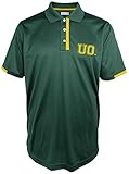 NCAAメンズFirst Down半袖ポロシャツ M グリーン