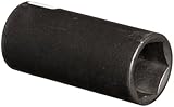 Martin 12624 3/4 Type II Opening 3/8 Power Impact Square Drive Socket 6 Points Deep 2-5/16 Overall L