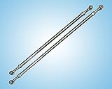 【RV4WILDGOOSE：JM-4102S-R】ジムニー：リヤ・強化ステンレスラテラルロッド・両側ゴムブッシュ(JB23/33/43)