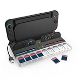 MMOBIEL 充電ドックステーション – Nintendo Switch 2 に対応 – Joy-Conコントローラー4台用充電ステーション・RGBライト・ゲームカード9枚収納・LEDインジケーター – NS2アクセサリー用オーガナイザー – ブラック