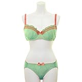 ローズマダム(Rosemadame) 授乳ブラジャー&ショーツ (ギャルママ) シフォン D80 ミント 119-1981-01