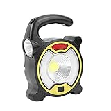 LEDGLE キャンプライト led投光器led作業灯 USB充電式 3つの照明モード 非常用ライト 夜釣り キャンプ バーベキューライト