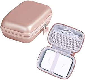 Amazon Co Jp Canon スマホプリンター Inspic Pv 123 Sp専用収納ケース Hermitshell ローズゴールド 家電 カメラ