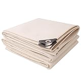 WUFENG オーニング 厚い シリコーン 防塵の キャンバス シェード うどんこ病 テント 防水 日焼け止め 絶縁 布 厚さ0.7mm 500g/M2 (色 : 白, サイズ さいず : 3x4m)