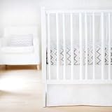 New Arrivals Sweet and Simple Crib Bedding Set, White, 2 Piece by New Arrivals [並行輸入品]