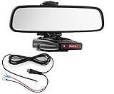 Radar Mount Mirror Mount Radar Detector Bracket + Direct Wire Cord - Escort 9500ix, Redline [並行輸入品]