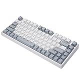 NiZ キーボード Micro84 静電容量無接点方式 ワイヤレスキーボード 白い 84キー キー荷重35g 英語配列 PBT製キーキャップ搭載 Win/Mac両対応 Bluetooth/2.4G/有線 専用ソフトウェア キーマップ変更ツールによる高カスタマイズ性 Windows/macOS/Android/Linuxに対応