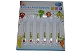 First Steps Set of 6 Forks and Spoons by First Steps