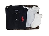 ラルフローレンの子供服　［POLO　RALPHLAUREN］ベビー　出産お祝いセット（長袖）　男の子　７５ｃｍ [並行輸入品]