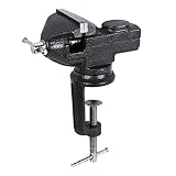 【ノーブランド品】 高品質　75mm　ベンチバイス 万力　テーブル　固定可能　工芸品　モデルメーカー　アクセサリー