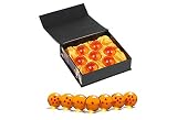 子供おもちゃ新しいギフトボックスのセット7pcs Dragonball Z 4 cm / 1.6 "星クリスタルボール