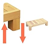 [RDステップ台同時購入オプション] レッドシダー ウッドデッキ キット ステップ台高さ変更オプション