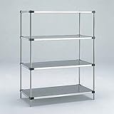 430ソリッドエレクター・シェルフ LSS1220･PA1900 5段 奥行610mm