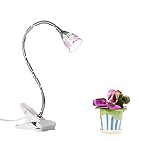 LESHP 植物育成用LEDランプ 5W LED植物育成ライト 水耕栽培ランプ 室内用 プラントライト 電照菊 園芸 室内栽培ランプ (5W)