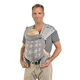 Hoppediz Hop-Tye Classic Baby Carrier Sling (Jacquard Los Angeles Blue) by Hoppediz