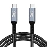 USB-C & USB-C ケーブル 1M Type-c ケーブル USB4 (40Gbps) PD対応 240W/5A急速充電 8K/60Hz映像出力 超高耐久ナイロン タイプc機種対応