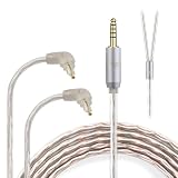 okcsc JBX リケーブル Sony用 EXシリーズ イヤホンケーブル イヤホン・ヘッドホン用 MDR-EX1000・MDR-EX600・MDR-EX800ST等に適合 OFC 4芯 長さ1.2m 4.4mm